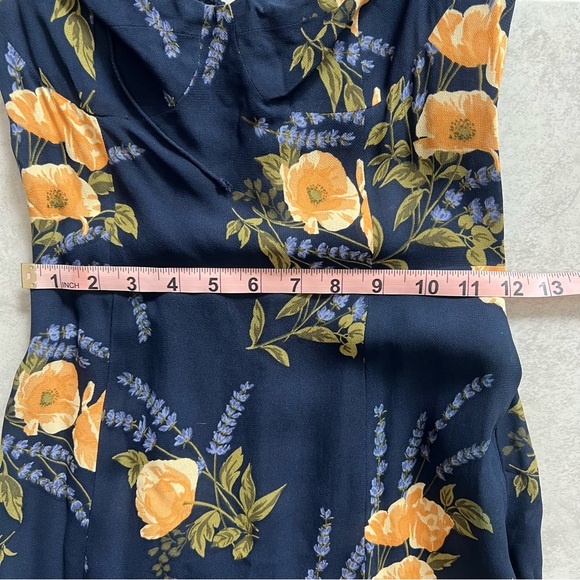 Reformation Juliette Midi Dress in Petit Jardin Size 4 - Picture 11 of 12